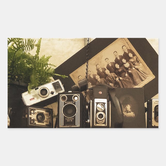 Old Time Photography Sticker (Front)