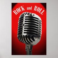Old Time Rock and Roll 36 x 24 Poster