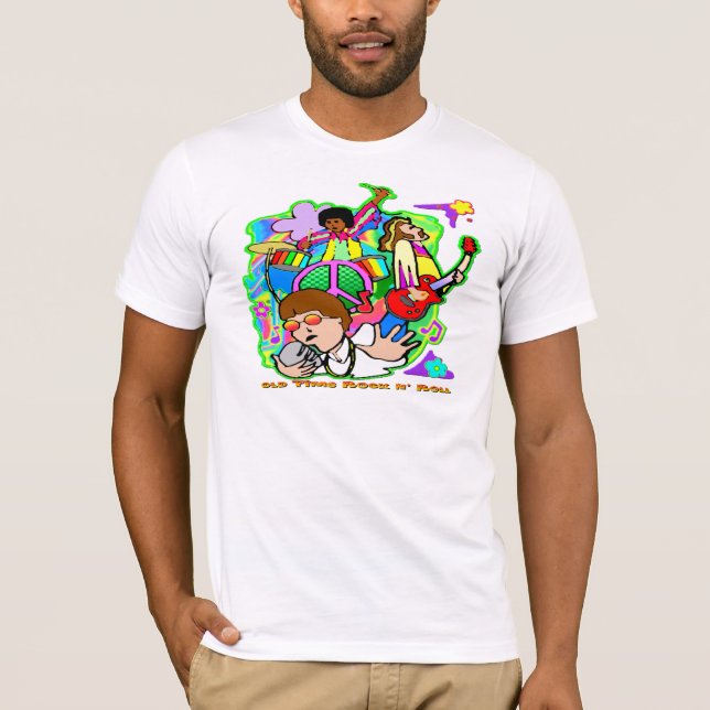 Old Time Rock N' Roll T-Shirt (Front)