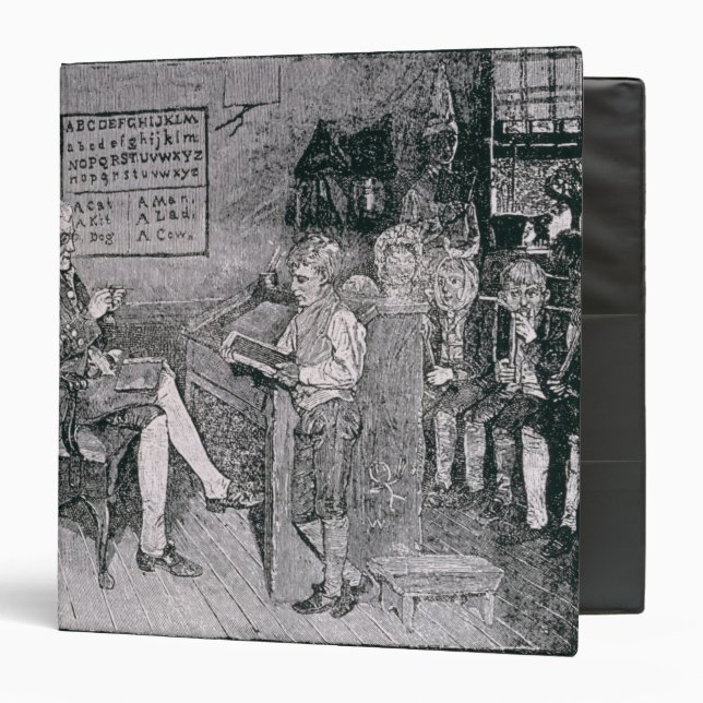 Old-Time School in Pennsylvania Binder (Front/Inside)