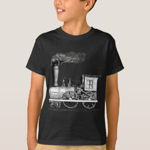 Old Time Steam Locomotive T-Shirt