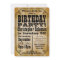 Old-Time Vintage Country Birthday Party Invitation