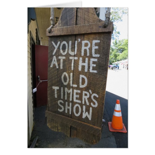 Old Timers Show (Front)