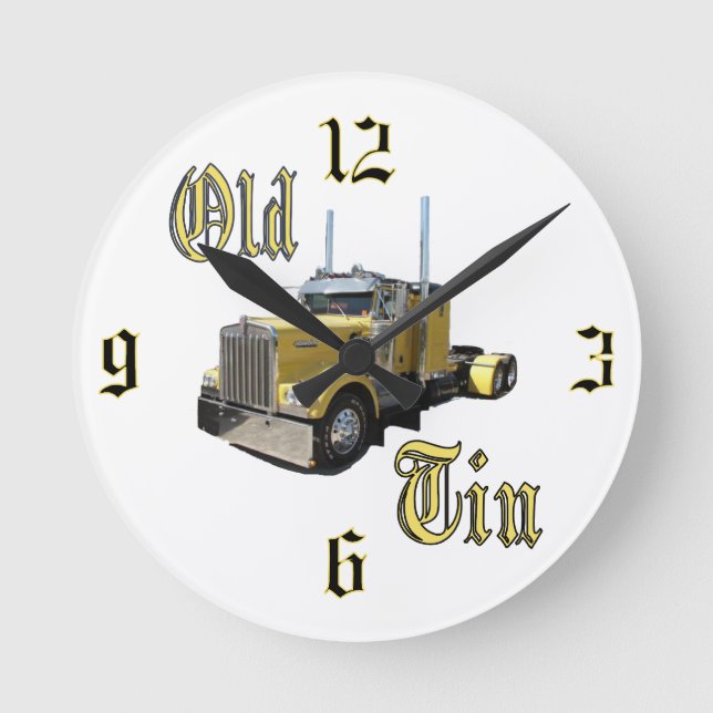 Old Tin Wall Clock (Front)