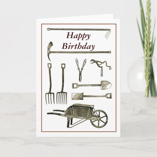 Old Tools Card (Front)