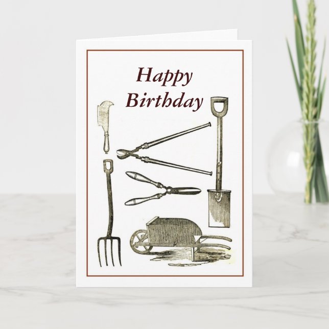 Old Tools Card (Front)