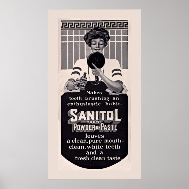 Old Tooth Paste Poster (Front)