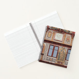 Old Town Building Frescos Notebook