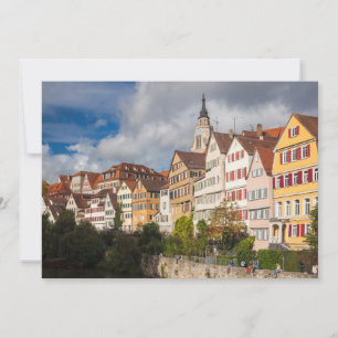 Old Town Buildings   Germany Thank You Card