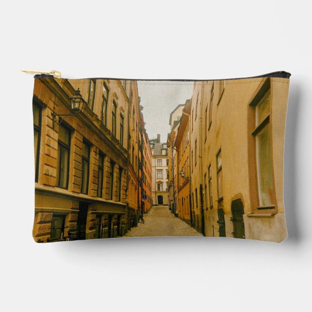 Old Town, Gamla Stan, Stockholm, Sweden Accessory Pouch (Front)