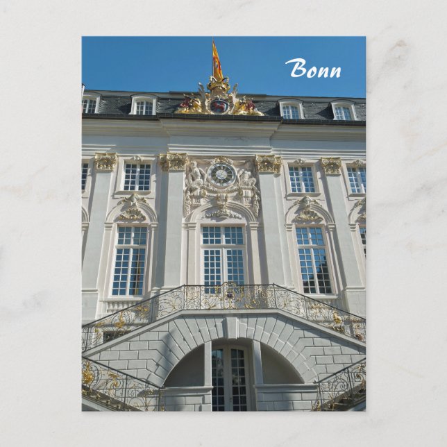 Old Town Hall in Bonn Postcard (Front)