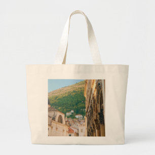 Old town of Dubrovnik  Large Tote Bag