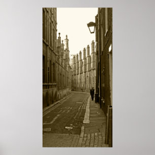 Old Town. Oxford (UK). Poster