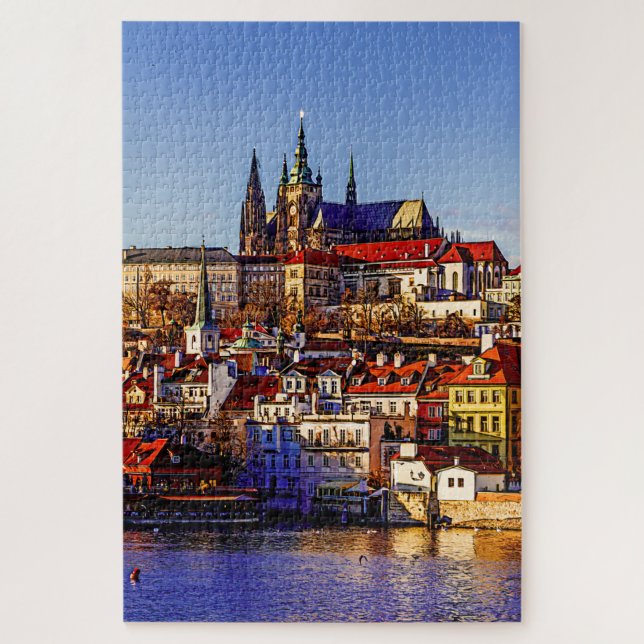 Old town Prague. Czech Republic. Jigsaw Puzzle (Vertical)