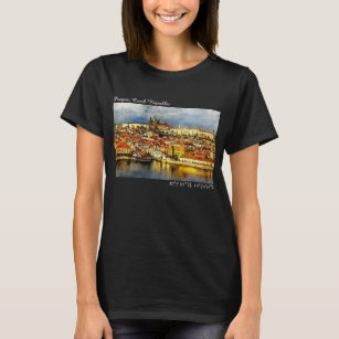Old town Prague (Praha) from Bridge Tower T-Shirt