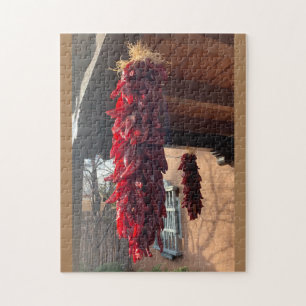 Old Town Red Chile Ristra Santa Fe Jigsaw Puzzle