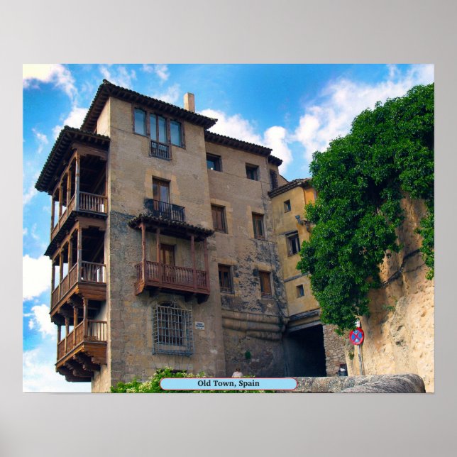 Old Town, Spain Poster (Front)