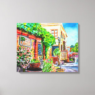 Old Town Temecula Ca. Canvas Print