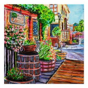 Old Town Temecula Ca. Poster