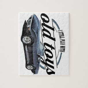 old toys black vette jigsaw puzzle