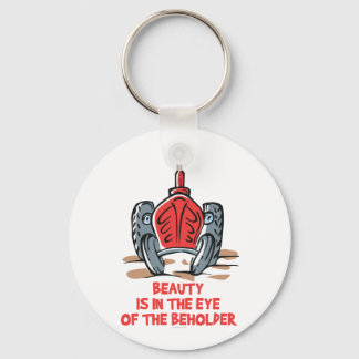Old Tractor Keychain