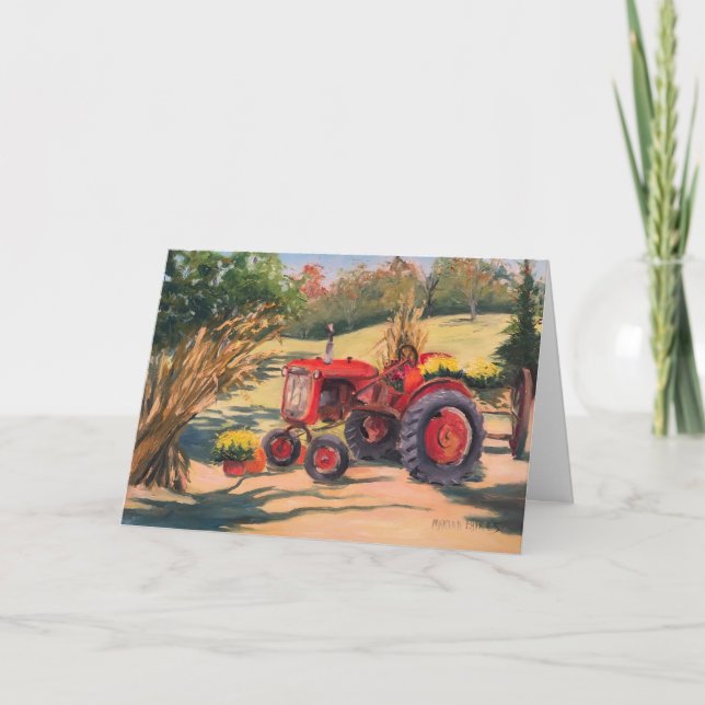 Old Tractor & New Bounty Card (Front)