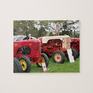 Old tractors farm machinery 2 jigsaw puzzle