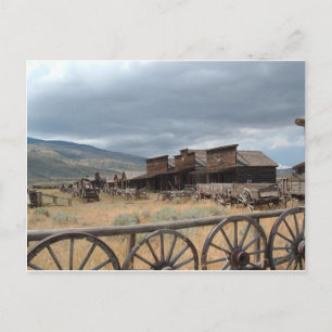 Old Trail Town, Cody, Wyoming Postcard
