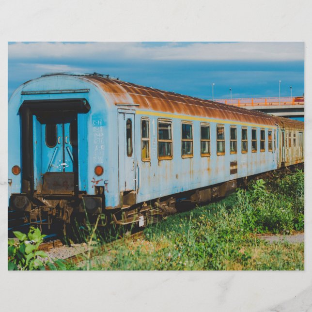 Old train flyer (Front)