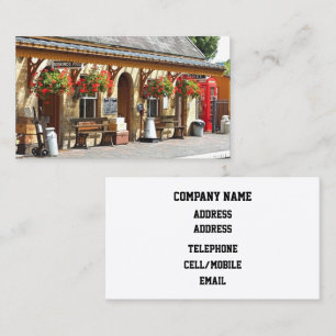 OLD TRAIN STATION   BUSINESS CARD