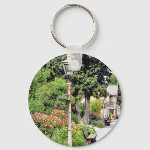 OLD TRAIN STATION KEYCHAIN