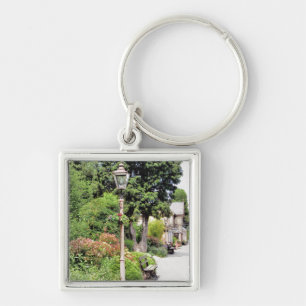 OLD TRAIN STATION KEYCHAIN