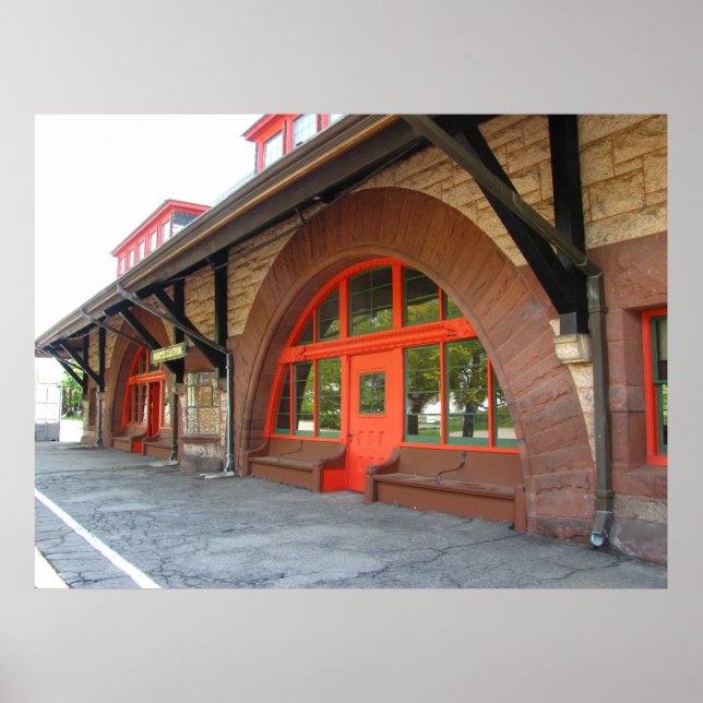 Old Train Station ~ print (Front)