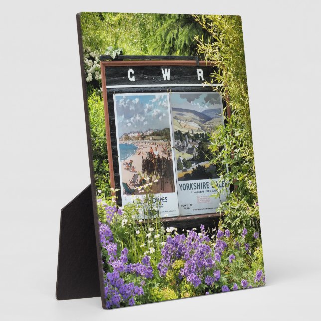 OLD TRAIN STATION SIGNS PLAQUE (Side)