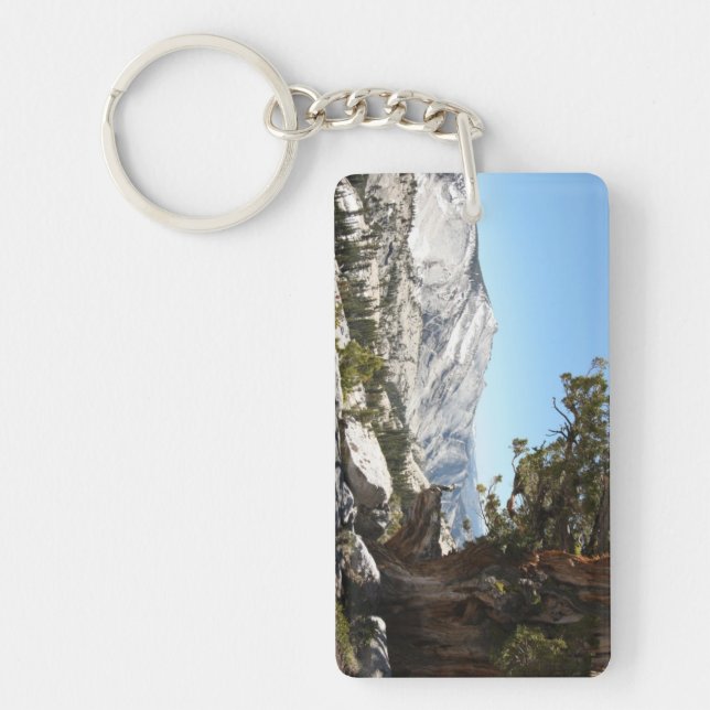 Old Tree at Yosemite National Park Keychain (Front)
