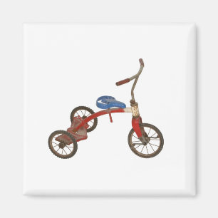 Old Tricycle Magnet
