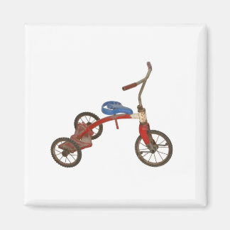 Old Tricycle Magnet