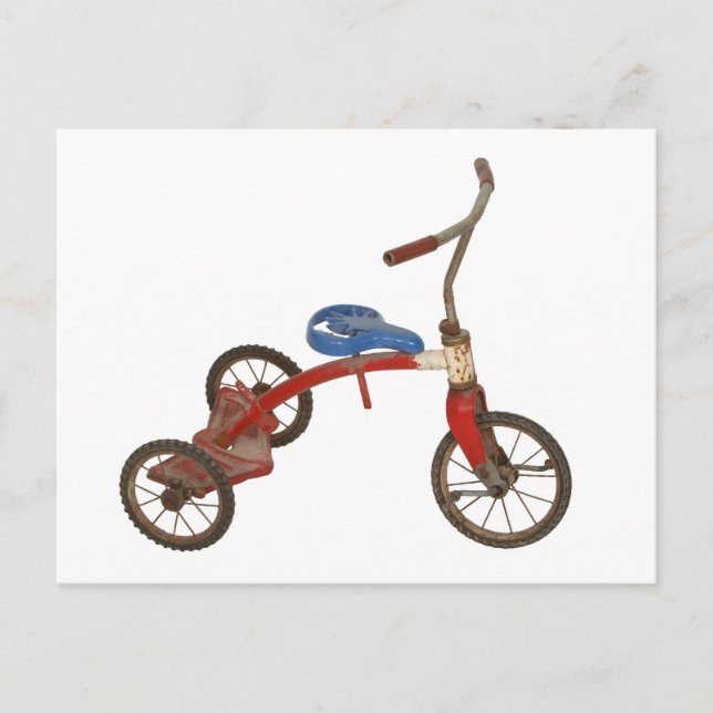 Old Tricycle Postcard (Front)