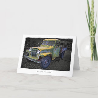 Old Truck, Nelson, NV Card