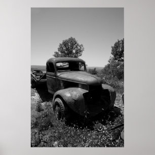 Old Truck Poster