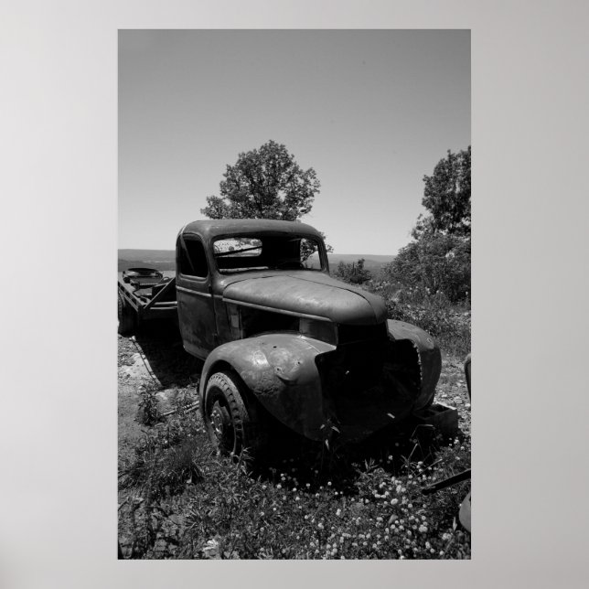 Old Truck Poster (Front)