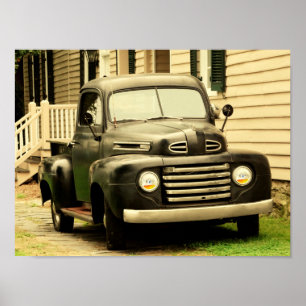 OLD TRUCK POSTER