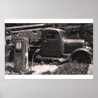 Old Truck Poster