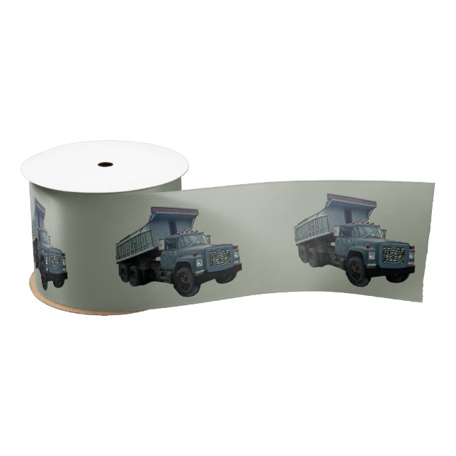 Old Truck Satin Ribbon (Spool)