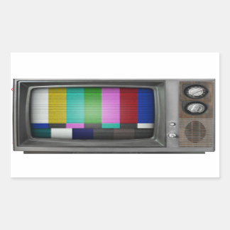Old TV Sticker