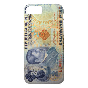 Old Twenty Pesos Philippine Money iPhone 8/7 Case