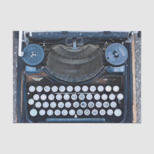 Old Typewriter Keys 10lb Tissue Paper