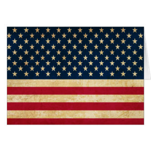 Old USA flag