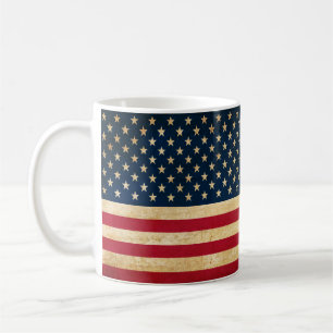 Old USA flag Coffee Mug