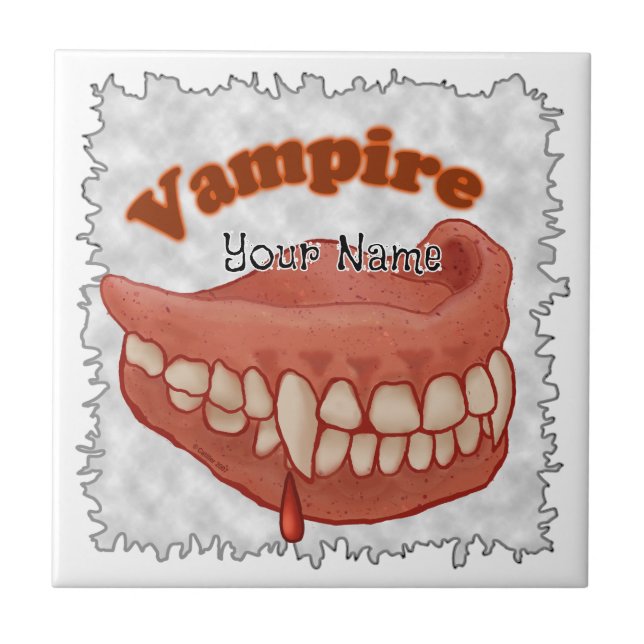 Old Vampire Teeth Tile (Front)